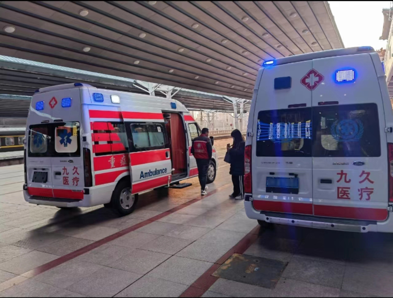 鱼台县救护车长途转运